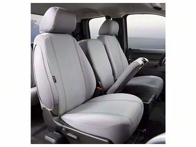 Fia Seat Protector Series Front Seat Covers; Gray (09-14 F-150 w/ Bench Seat)