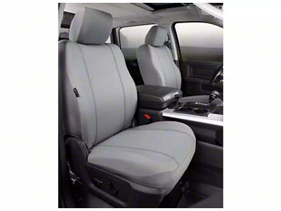 Seat Protector Series Front Seat Covers; Gray (04-08 F-150 w/ Bucket Seats)