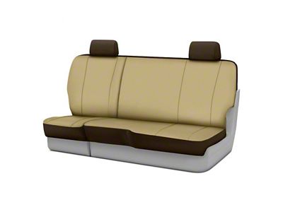 Seat Protector Series Rear Seat Cover; Taupe (15-22 F-150 SuperCab)