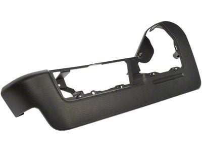 Seat Track Cover; Driver Side; Black (09-14 F-150)