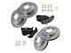 Semi-Metallic 5-Lug Brake Rotor and Pad Kit; Front and Rear (97-03 4WD F-150)