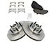 Semi-Metallic 5-Lug Brake Rotor and Pad Kit; Front (11/28/99-03 2WD F-150, Excluding Lightning)