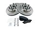 Semi-Metallic 6-Lug Brake Rotor and Pad Kit; Front (04-08 2WD F-150)