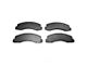 Semi-Metallic Brake Pads; Front Pair (18-20 F-150)