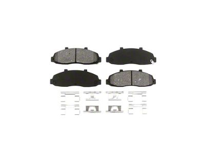 Semi-Metallic Brake Pads; Front Pair (97-03 5-Lug F-150, Excluding Lightning)