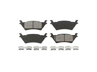 Semi-Metallic Brake Pads; Rear Pair (12-14 F-150; 15-20 F-150 w/ Manual Parking Brake)
