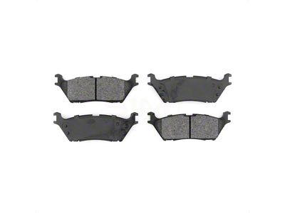 Semi-Metallic Brake Pads; Rear Pair (15-20 F-150 w/ Electric Parking Brake)