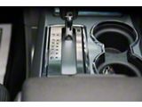 Shifter Plate Trim; Brushed (10-14 F-150)