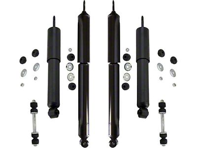 Front and Rear Shocks with Front Sway Bar Links (97-03 4WD F-150)