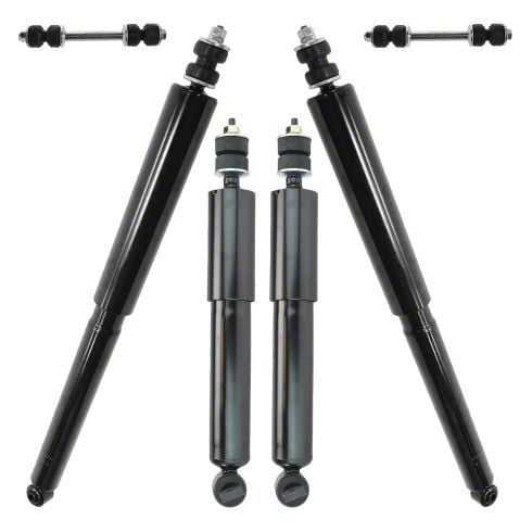 F-150 Front and Rear Shocks with Front Sway Bar Links (97-03 2WD F-150 ...