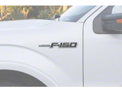 Side Emblem Insert Letters; Forged Carbon Fiber (09-14 F-150, Excluding Raptor)