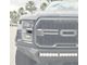 Side Headlight Molding Inserts; Domed Carbon Fiber (17-20 F-150 Raptor)