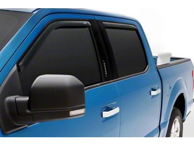 Ventvisor Elite In-Channel Side Window Delflectors; Smoked (15-20 F-150 SuperCab)
