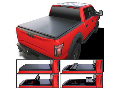 Soft Quad-Fold Tonneau Cover (15-25 F-150 w/ 5-1/2-Foot Bed)