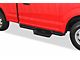 Square Tube Drop Style Nerf Side Step Bars; Matte Black (15-24 F-150 Regular Cab)