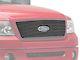 Stainless Steel Rivet Upper Grille Overlay; Chrome (04-08 F-150, Excluding FX2, FX4 & King Ranch)