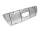 Stainless Steel Rivet Upper Grille Overlay; Chrome (04-08 F-150, Excluding FX2, FX4 & King Ranch)