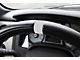 Steering Wheel 12 O'Clock Vinyl Stripe; Black Carbon Fiber (10-14 F-150 Raptor)