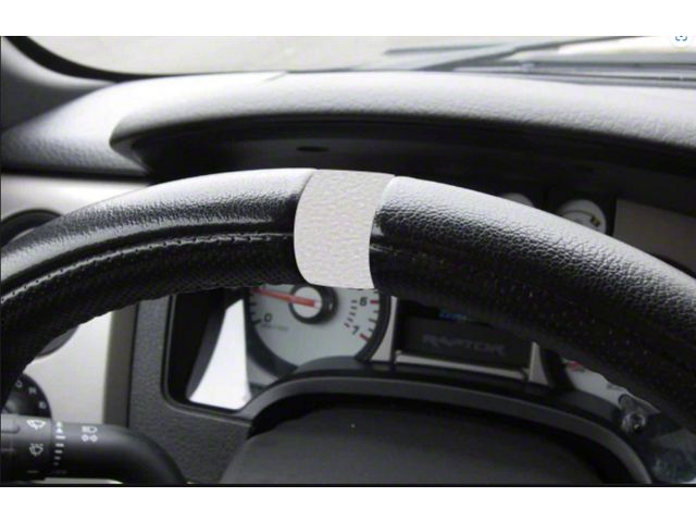 Steering Wheel 12 O'Clock Vinyl Stripe; Gold (10-14 F-150 Raptor)