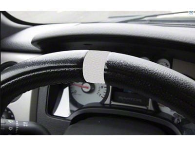 Steering Wheel 12 O'Clock Vinyl Stripe; Light Blue Opaque (17-20 F-150 Raptor)