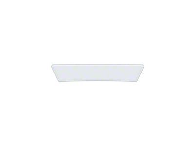 Steering Wheel Insert Accent Trim Color; Gloss White (21-25 F-150)