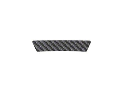 Steering Wheel Insert Accent Trim Color; Raw Carbon Fiber (21-25 F-150)