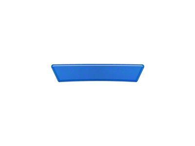 Steering Wheel Insert Accent Trim Color; Velocity Blue (21-24 F-150)