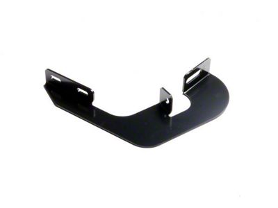 Nerf Bar Step Mounting Bracket Kit; Black (04-14 F-150 SuperCrew)