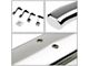 4-Inch Oval Side Step Bars; Stainless Steel (15-20 F-150 SuperCab)