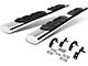 6-Inch Oval Side Step Bars; Stainless Steel (97-03 F-150 SuperCab)