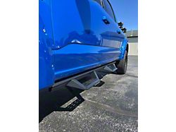 STX Drop Side Step Bars; Black (15-25 F-150 SuperCab)