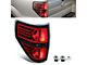 Tail Light; Black Housing; Red Lens; Driver Side (09-14 F-150 Styleside)