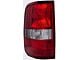 Tail Light; Chrome Housing; Red Lens; Driver Side (04-08 F-150 Styleside)