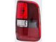 Tail Light; Chrome Housing; Red Lens; Passenger Side (04-08 F-150 Styleside)