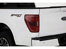 Tail Light Covers; Carbon Fiber Look (21-23 F-150, Excluding Raptor)