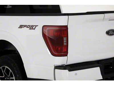 Tail Light Covers; Carbon Fiber Look (21-23 F-150, Excluding Raptor)