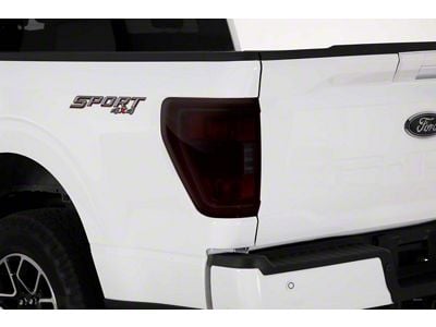 Tail Light Covers; Smoked (21-23 F-150, Excluding Raptor)