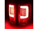 Lobo C-Bar LED Tail Lights; Chrome Housing; Clear Lens (04-08 F-150 Styleside)