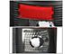 Red L-Bar Tail Lights; Black Housing; Clear Lens (97-03 F-150 Styleside Regular Cab, SuperCab)