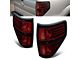 Tail Lights; Black Housing; Smoked Lens (09-14 F-150 Styleside)