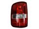 Tail Lights; Chrome Housing; Red Lens (04-08 F-150 Styleside)