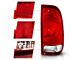 Tail Lights; Chrome Housing; Red/Clear Lens (97-03 F-150 Styleside, Excluding SuperCrew)