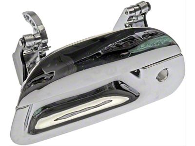 Tailgate Handle; All Chrome; With Keyhole (97-03 F-150)