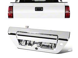 Tailgate Handle Cover with Backup Camera and Keyhole; Chrome (15-20 F-150)