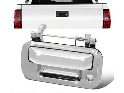 Tailgate Handle with Keyhole Opening; Chrome (04-14 F-150)