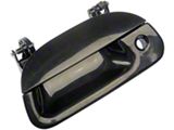 Tailgate Handle; Smooth Black (97-03 F-150)