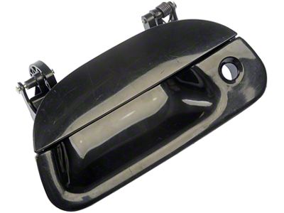 Tailgate Handle; Smooth Black (97-03 F-150)