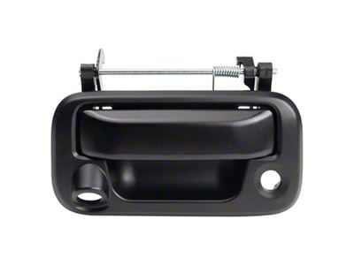 Tailgate Handle with Keyhole and Backup Camera Opening; Paint to Match Black (08-14 F-150)