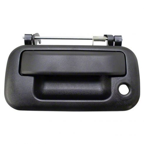 F-150 Tailgate Handle with Lock Provision; Textured Black (04-14 F-150 ...