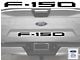 Tailgate Insert Letters; Forged Carbon Fiber (18-20 F-150 w/o Tailgate Applique)